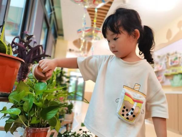 廬陽教育發(fā)展集團(tuán)童興融暢園：護(hù)綠行動(dòng)，你我“童”行